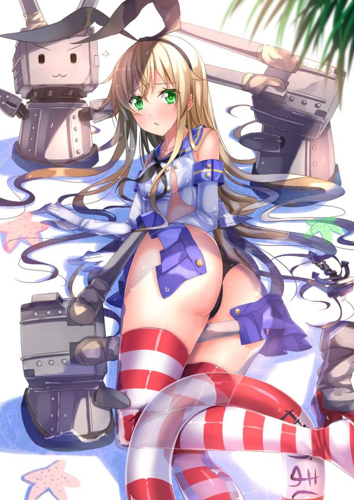 艦隊これくしょんの二次元エロ画像。