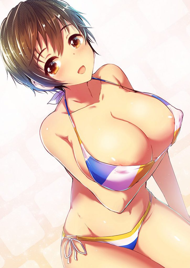 胸チラのよさを再確認できるエロ画像
