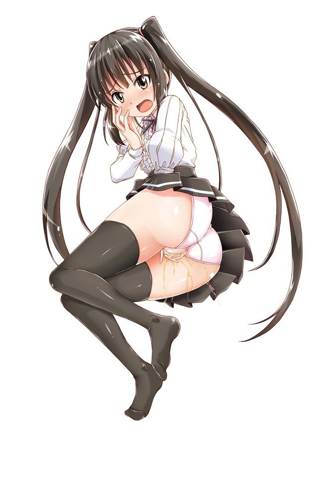 ニーソの二次エロ画像で！
