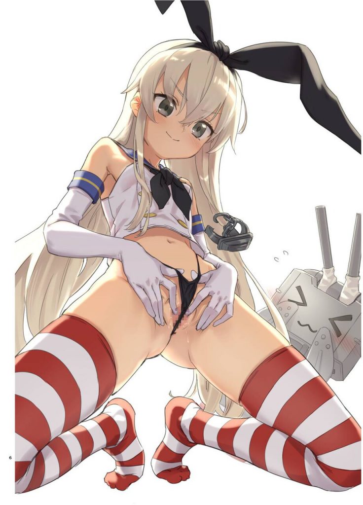 開脚の二次エロ画像くだしあ。