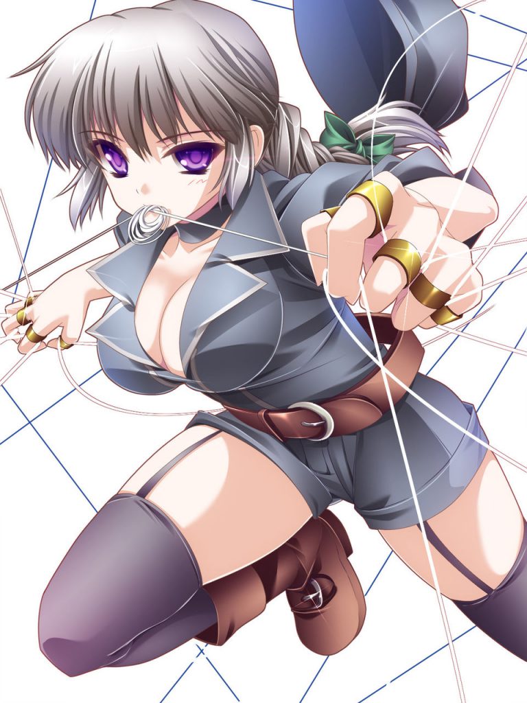 ニーソの二次エロ画像で！