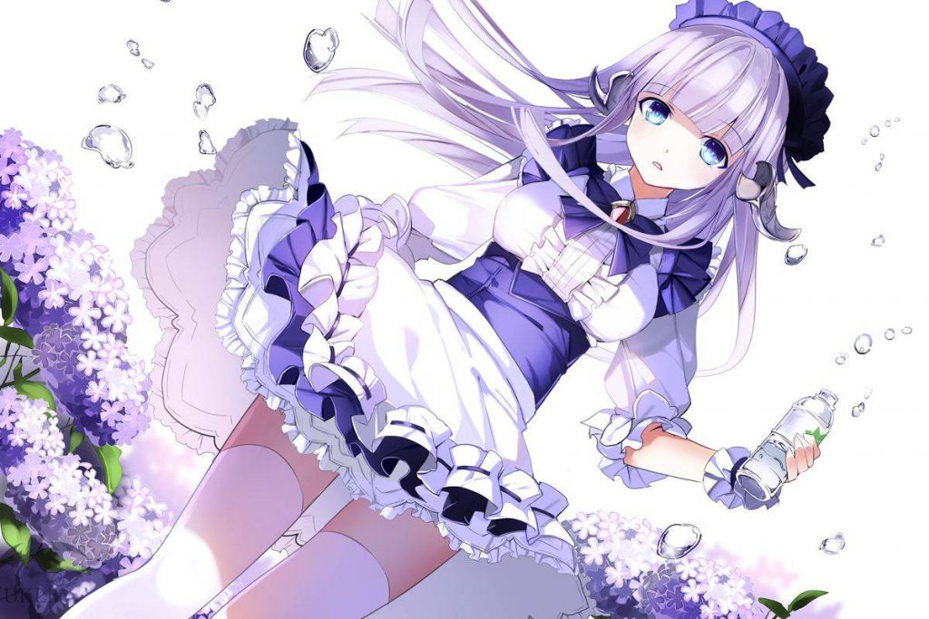 ニーソの二次エロ画像で！