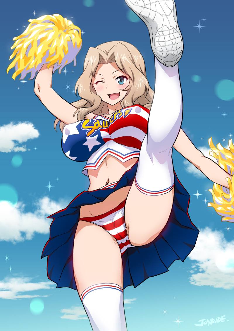 ニーソの二次エロ画像で！