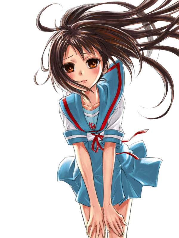 涼宮ハルヒの憂鬱の背徳感あふれるエロ画像