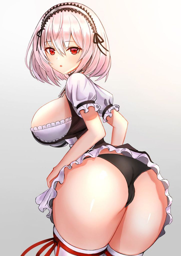 尻の二次エロ画像で！
