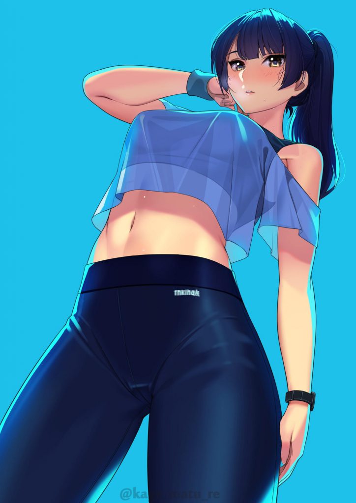 スパッツのエッチな魅力が分かるエロ画像