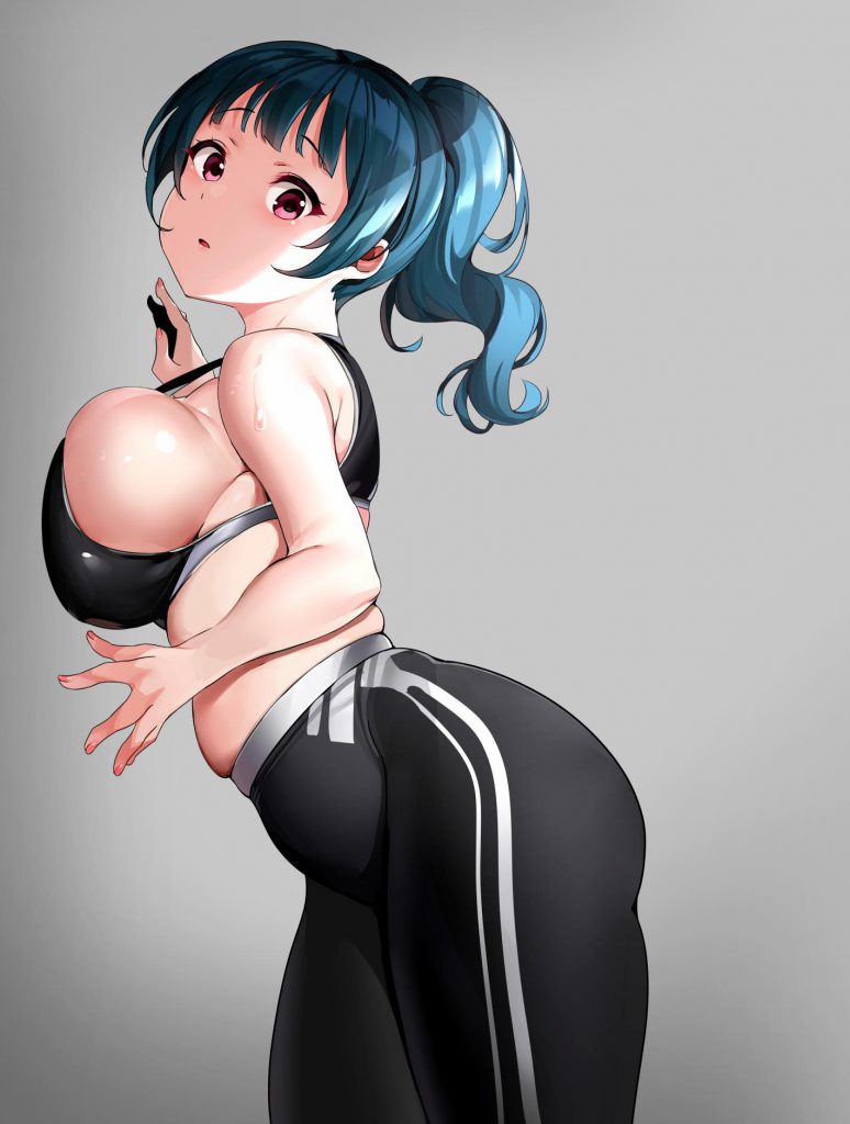 スパッツのエッチな魅力が分かるエロ画像