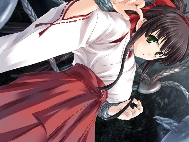 巫女を期待する人が集まる画像倉庫。