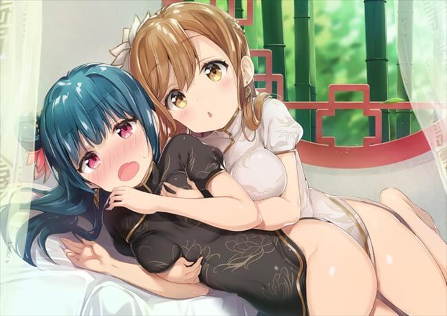 威力バツグンな百合・レズの二次エロ画像詰め合わせ