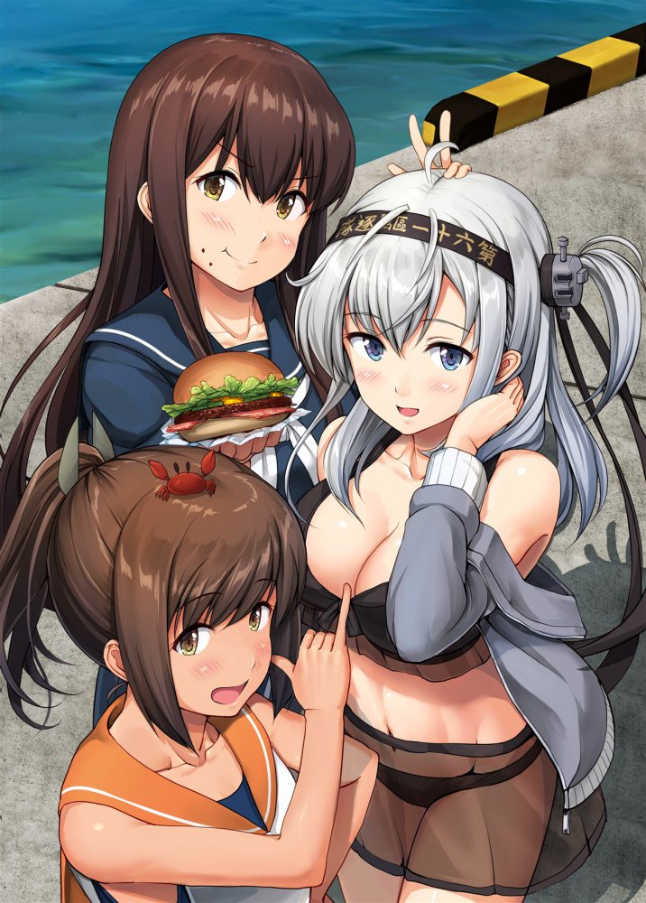 艦隊これくしょんの虹エロ画像