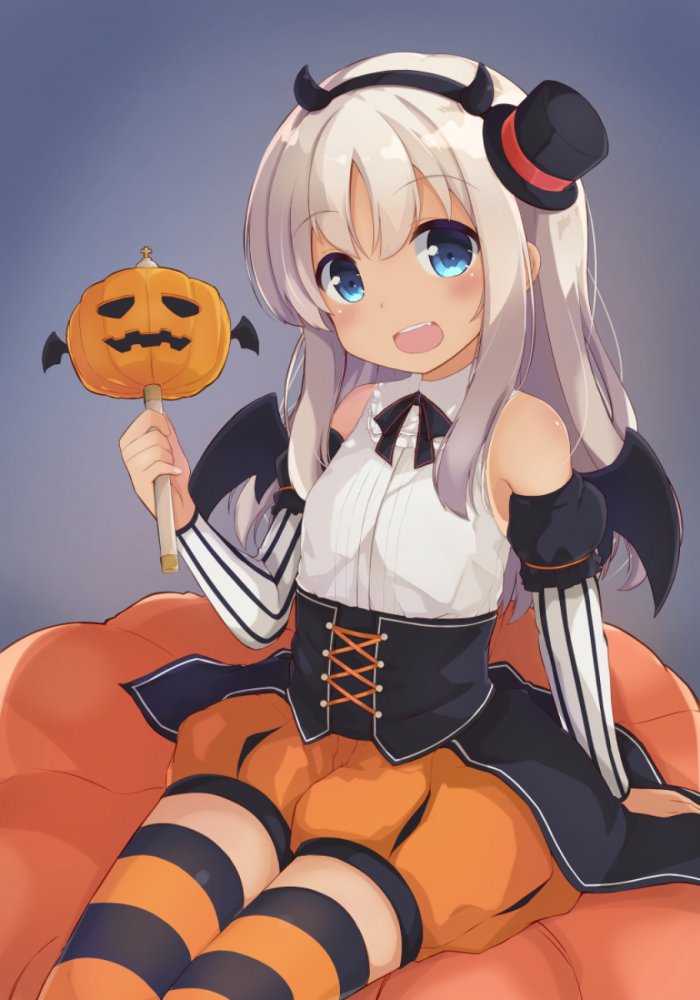 ハロウィンの二次エロ画像でいい夢みましょ♪