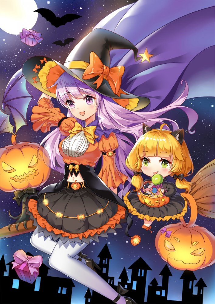 ハロウィンの二次エロ画像でいい夢みましょ♪