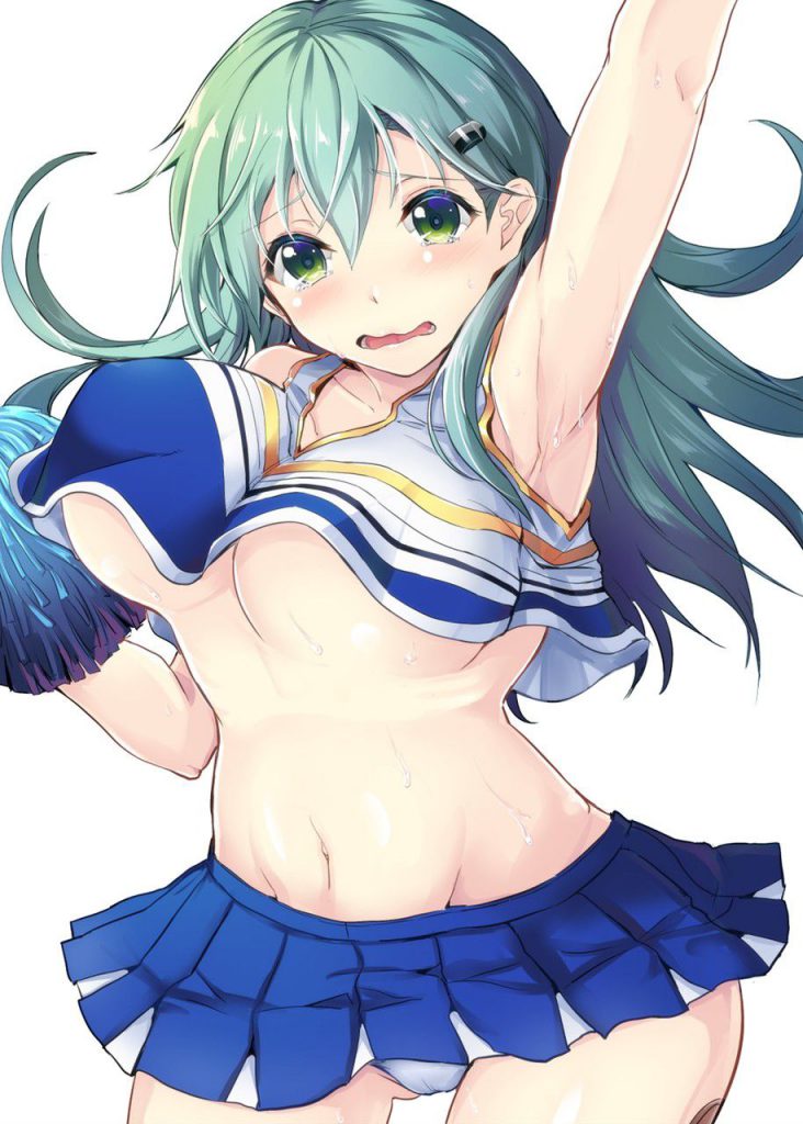 チアガールのエロ画像フォルダを解放していく