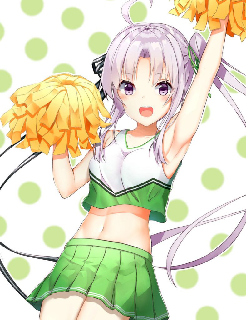 チアガールのエロ画像フォルダを解放していく