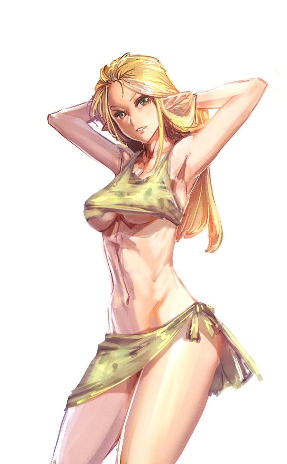 エルフ耳の背徳感あふれるエロ画像