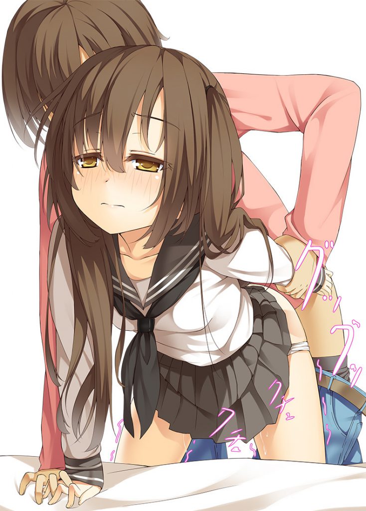 クッソ可愛い制服系美少女で妄想!ハメ撮り中出し!