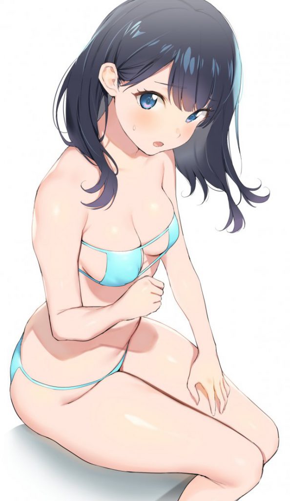 威力バツグンな水着の二次エロ画像詰め合わせ