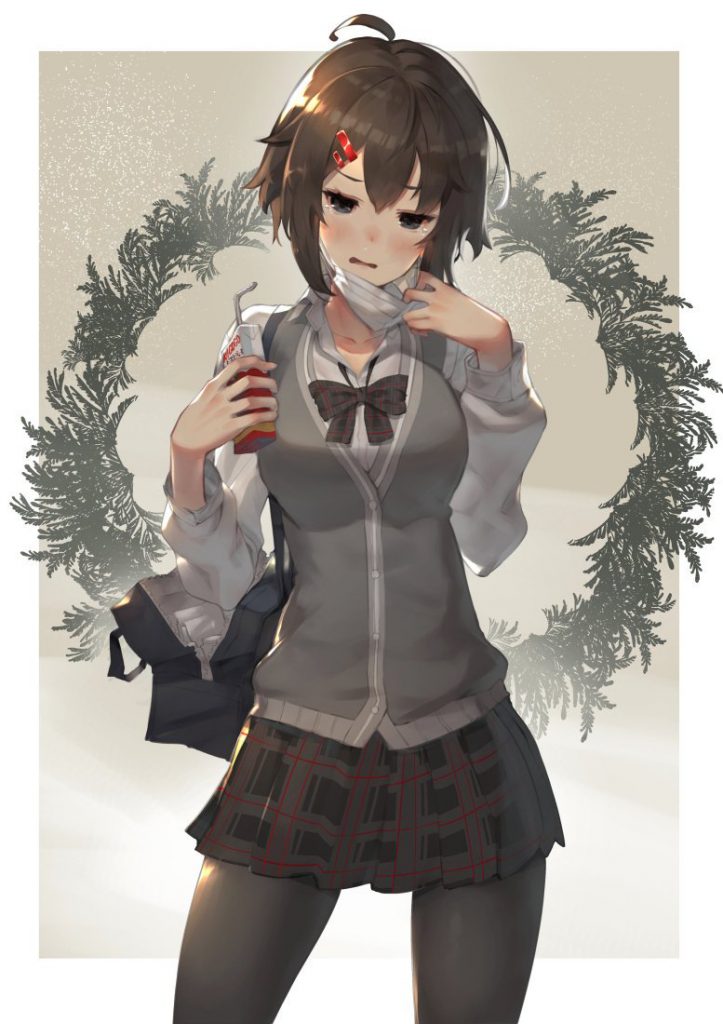 クッソ可愛い制服系美少女で妄想!ハメ撮り中出し!