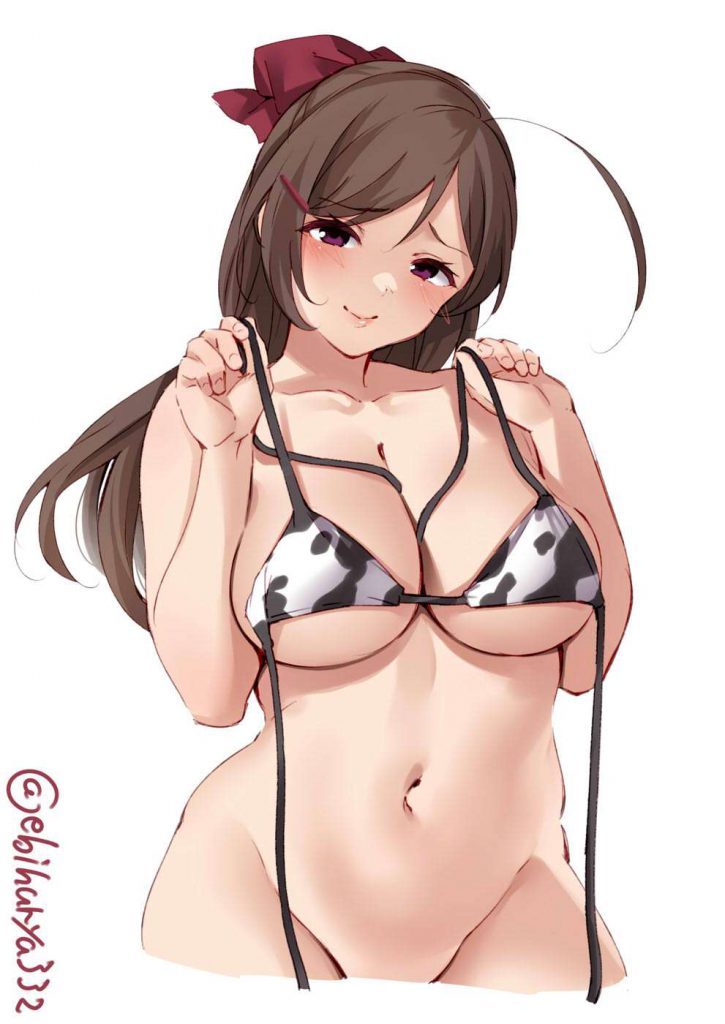 水着のエロ可愛い画像貼っていくぜ!