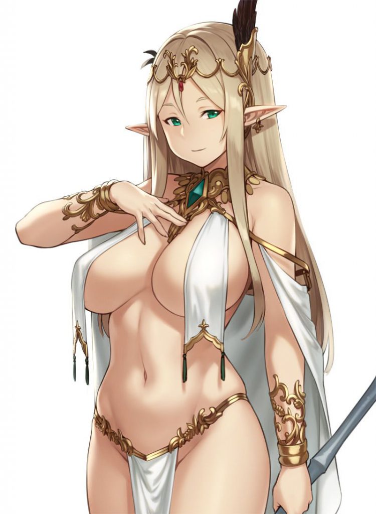 エルフ耳の背徳感あふれるエロ画像