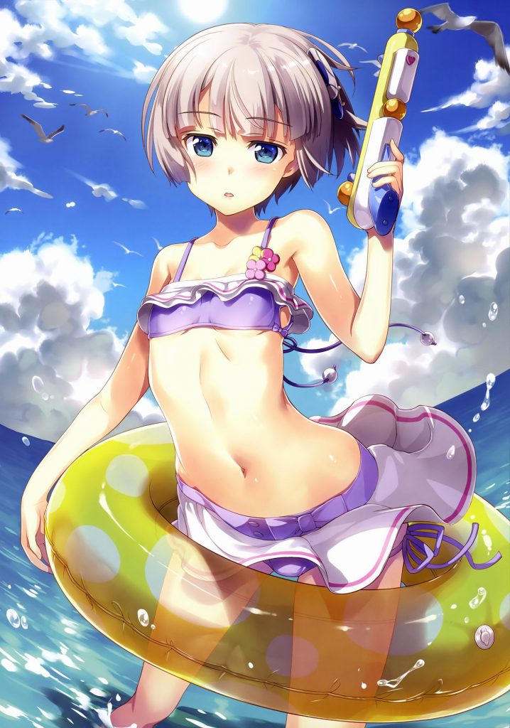 威力バツグンな水着の二次エロ画像詰め合わせ