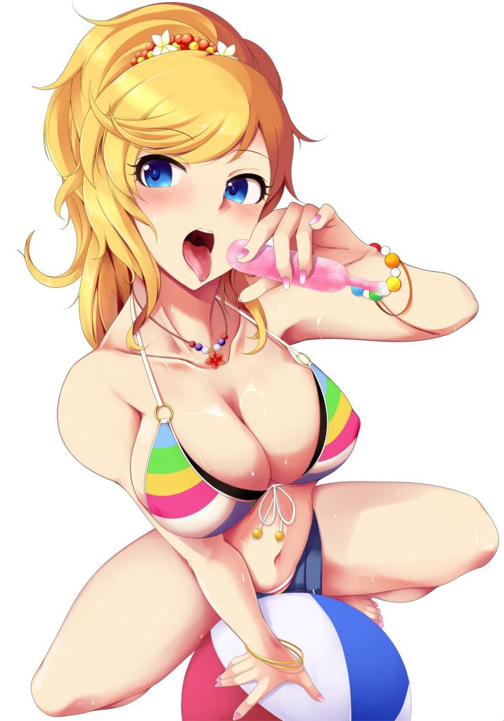 威力バツグンな水着の二次エロ画像詰め合わせ