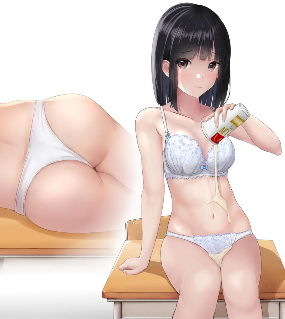 【二次】わかめ酒のメチャシコで可愛い女の子のエッチな画像