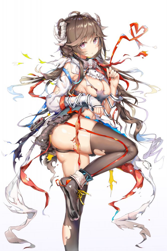 服破れのエッチな画像見たいよね？