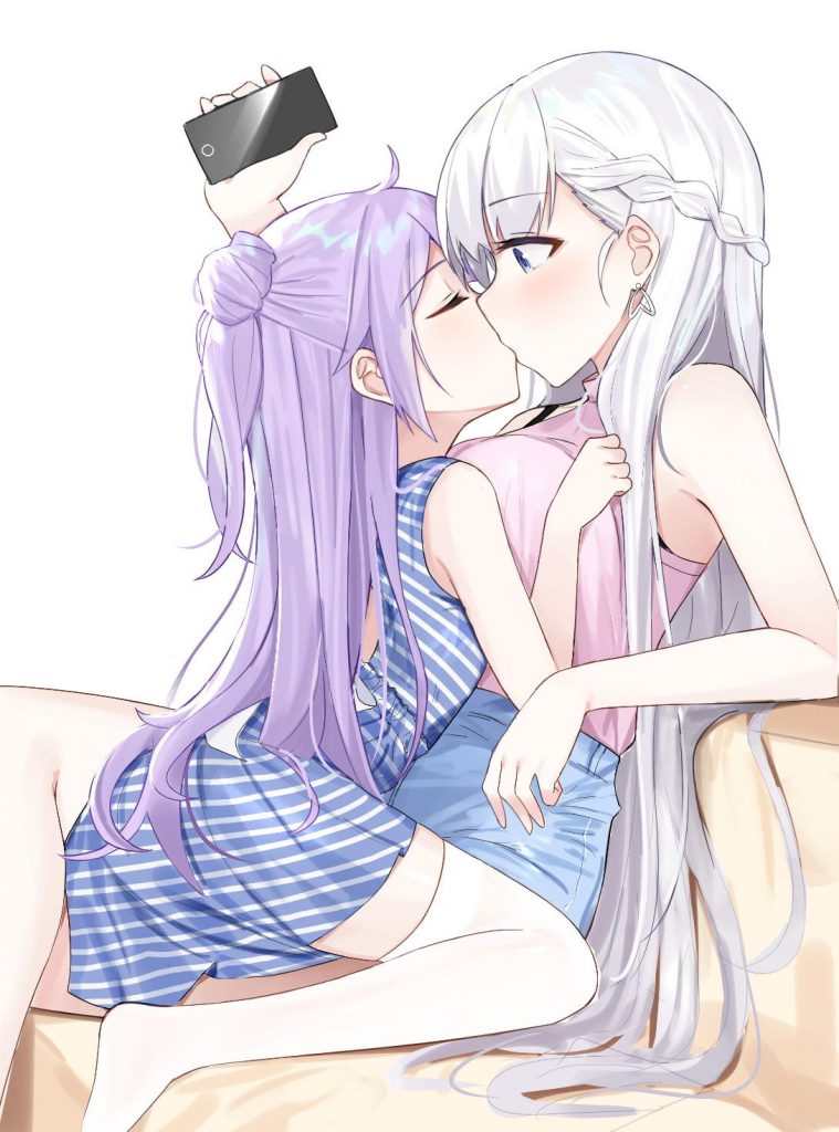 百合・レズの二次エロ画像