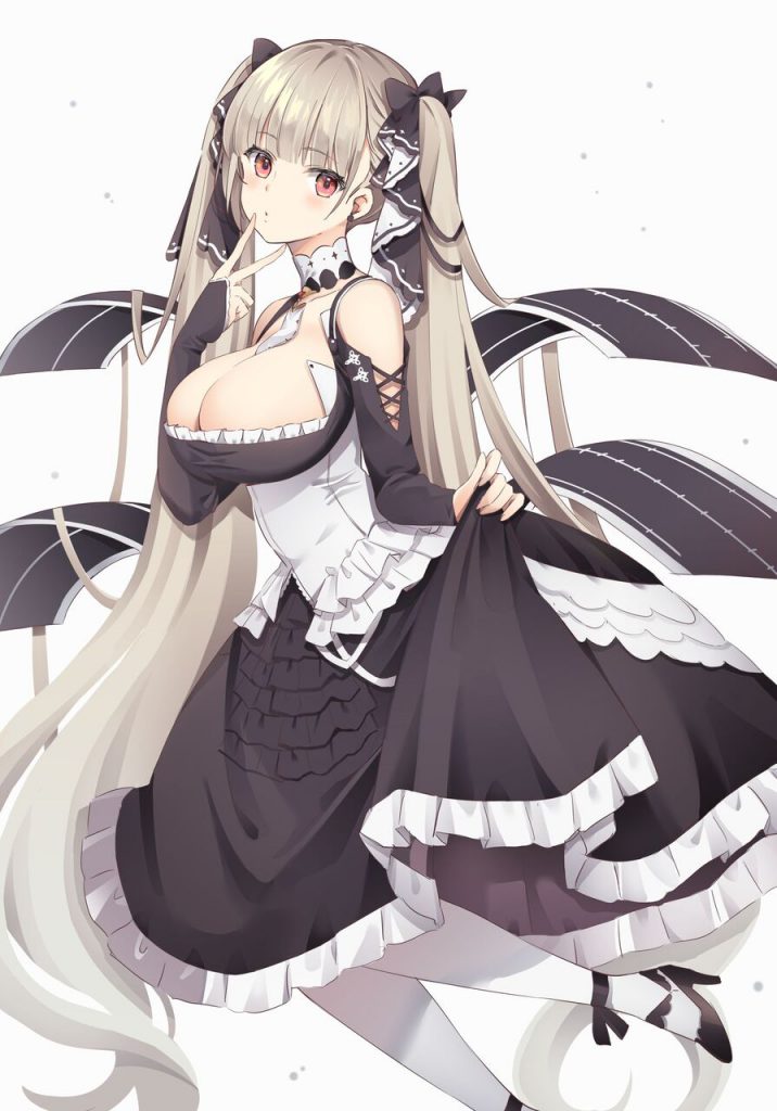 【※勃起不可避】銀髪の美少女画像がヤバスギクンwwwwwwwwww【二次画像】