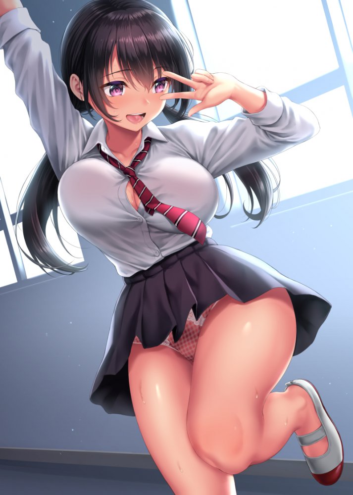 制服のエッチな魅力が分かるエロ画像