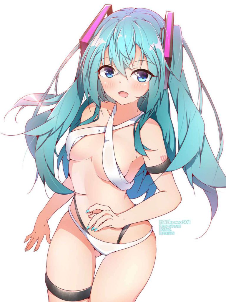 ボーカロイドのエッロエロな画像を見たくはないかい？