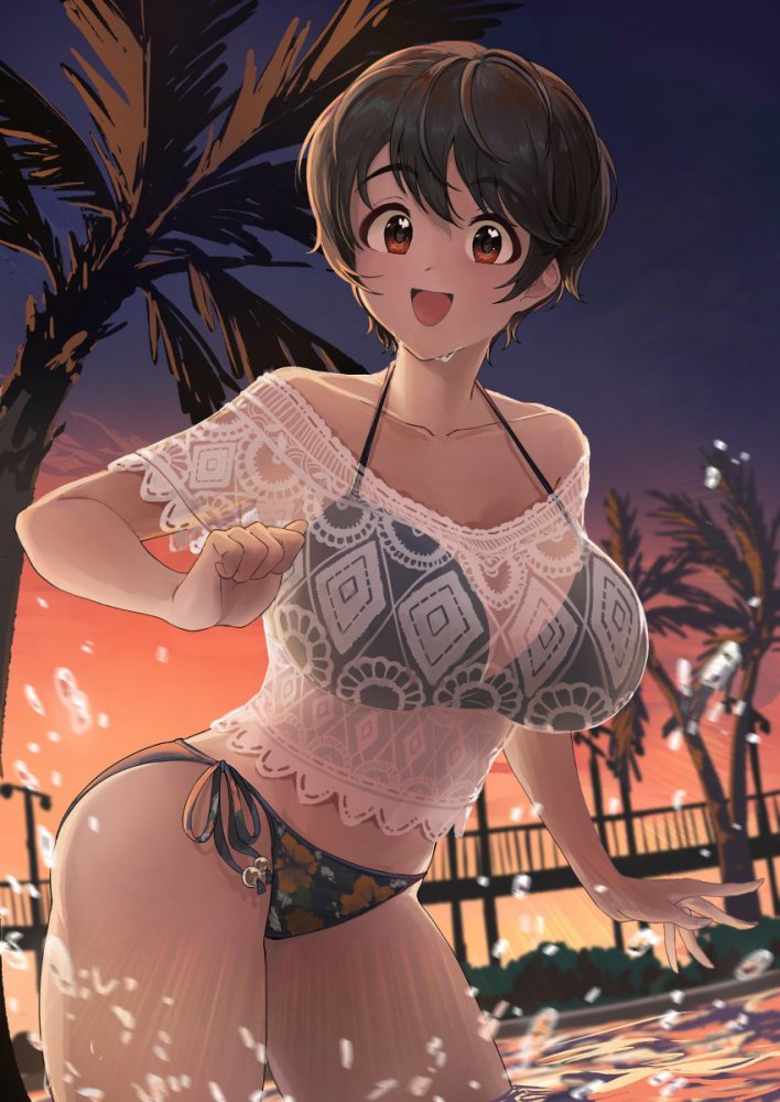 巨乳の二次エロ画像で！