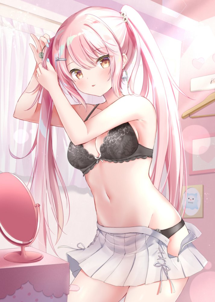 クッソ可愛いツインテール系美少女で妄想!ハメ撮り中出し!