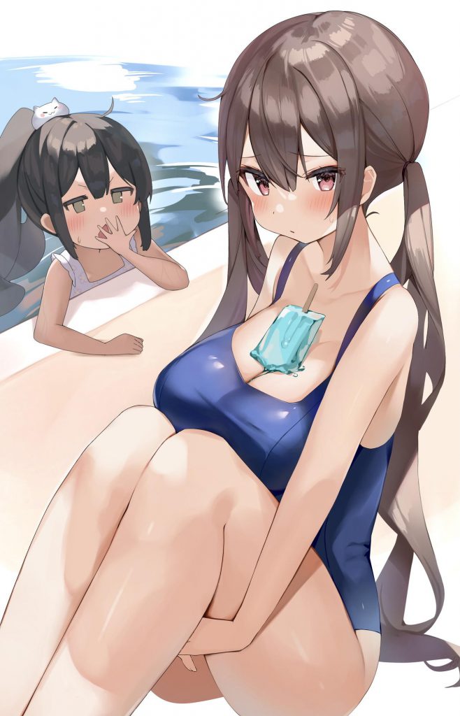 スク水のエロ画像なんです！
