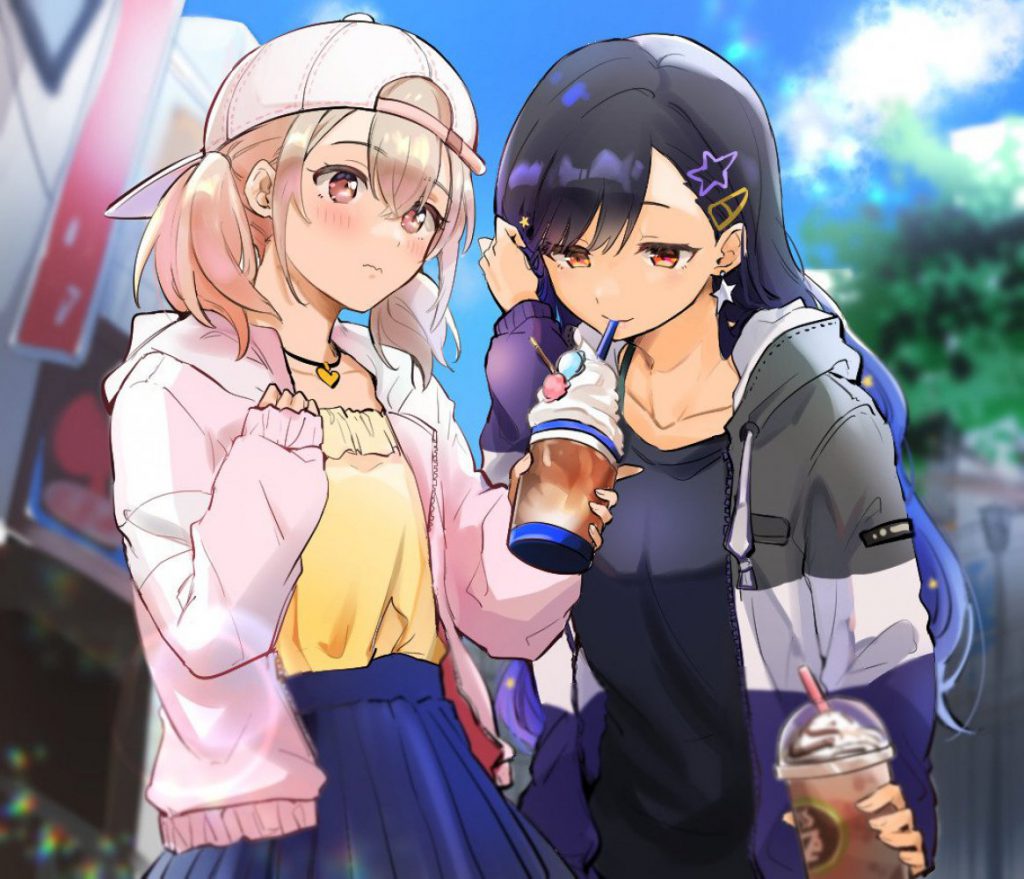 百合・レズのドエロい画像