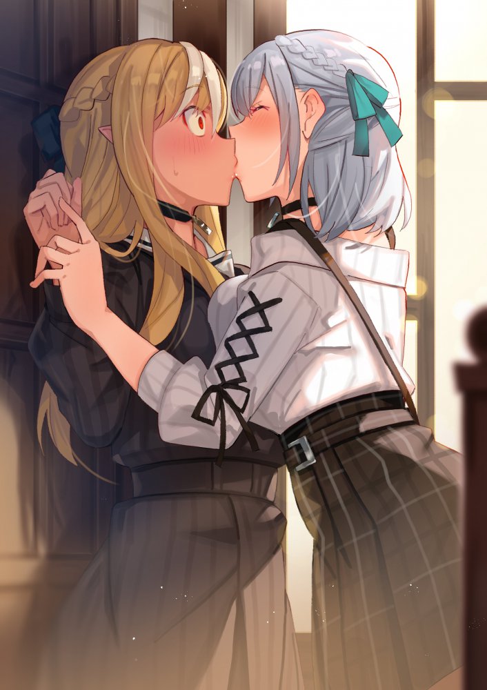 百合・レズの虹エロ画像