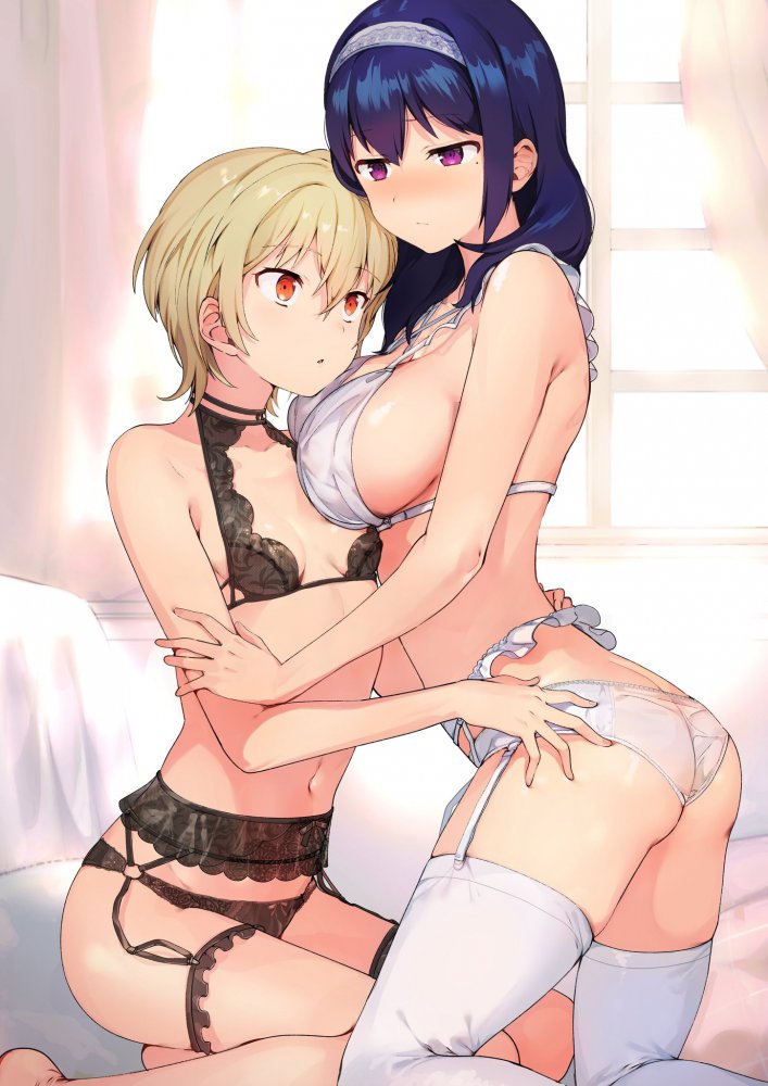 百合・レズのドエロい画像