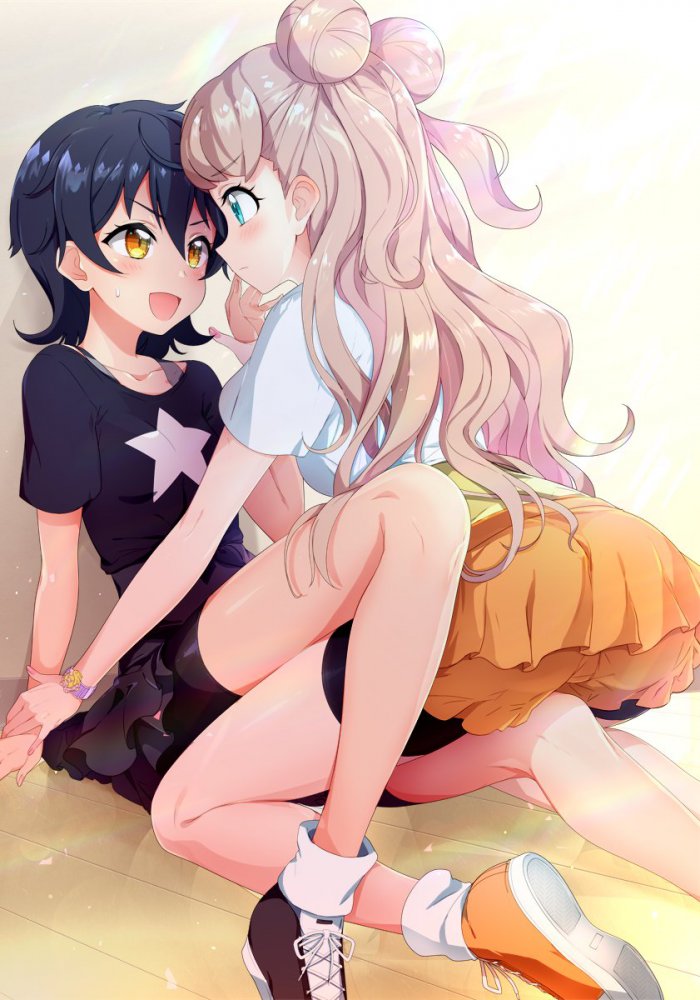 百合・レズのドエロい画像