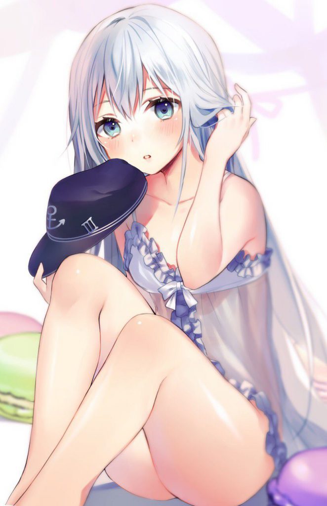 銀髪のよさを再確認できるエロ画像