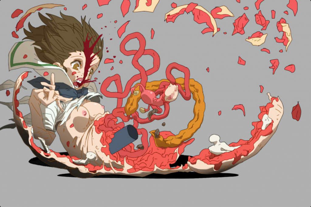 リョナの二次元エロ画像。