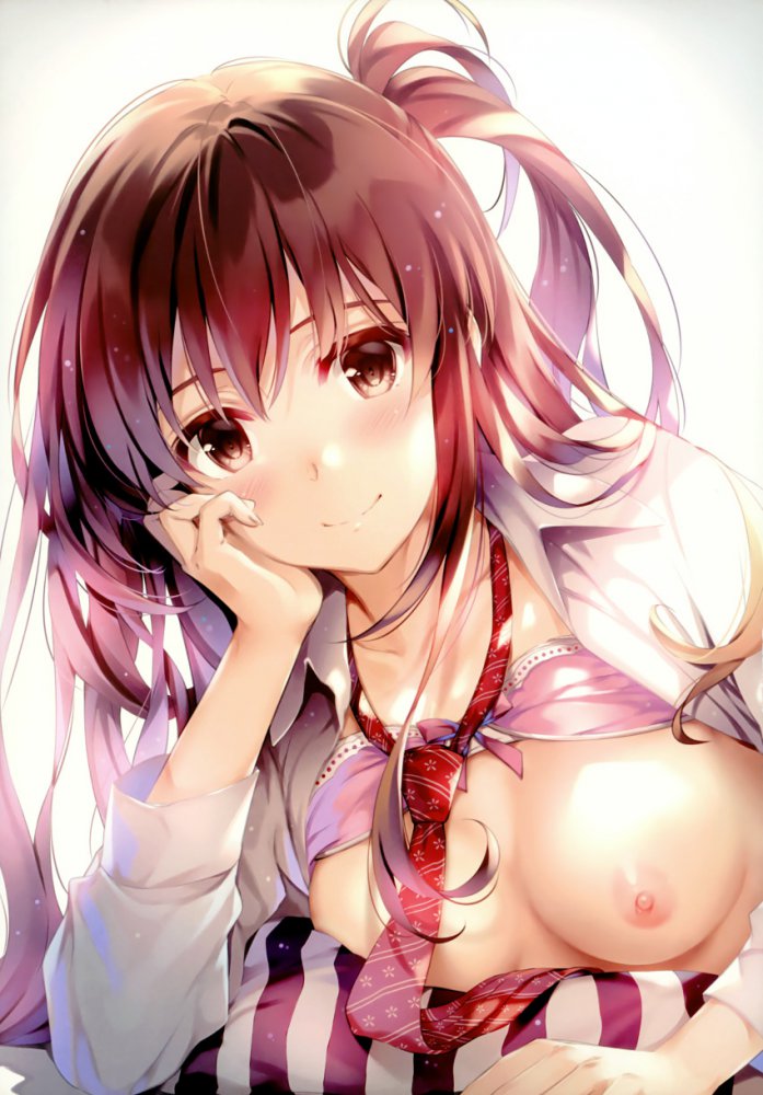 乳首のエロ画像なんです!