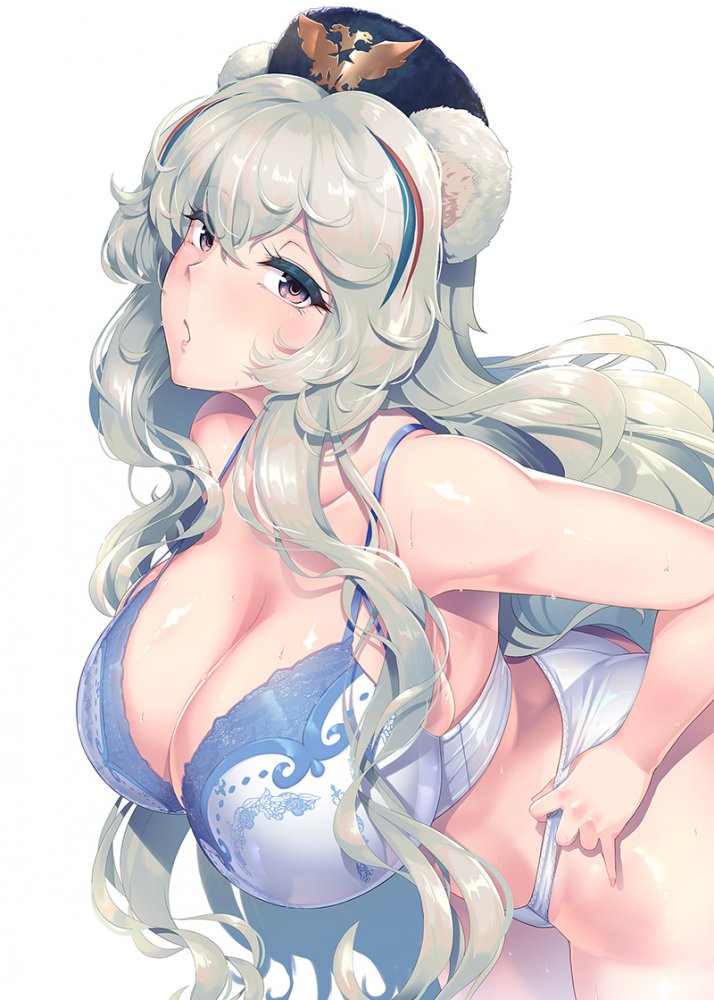 銀髪の二次フェチ画像。