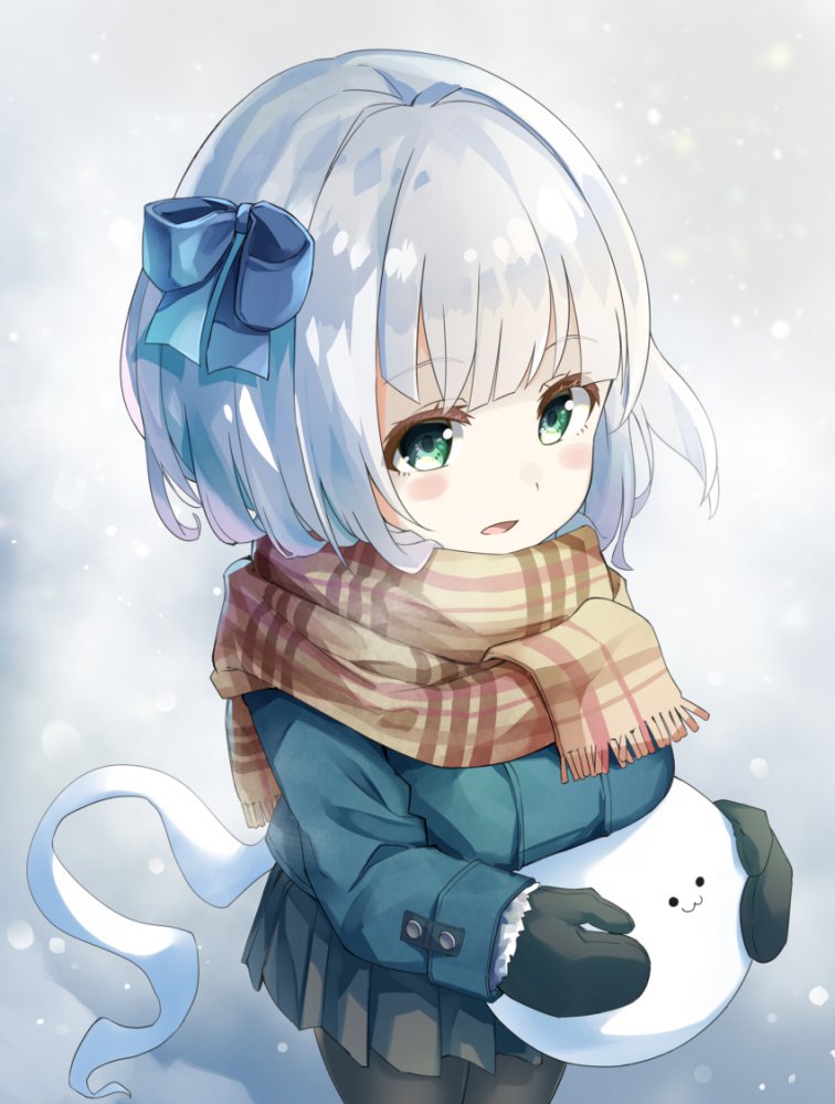銀髪の二次フェチ画像。