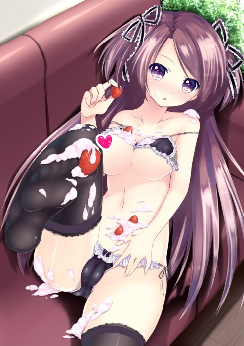 紐パンのエロ画像をアップ！