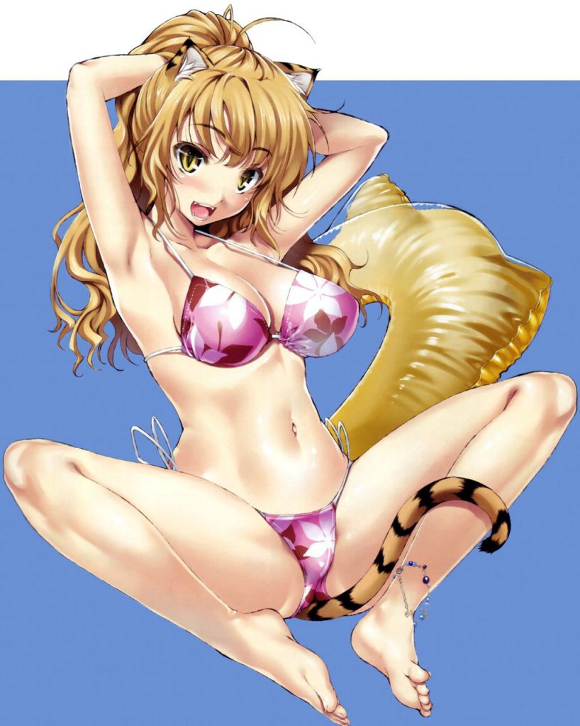 【エロ画像】ケモ耳のヤラシイ画像を今日のオカズにしませんか?