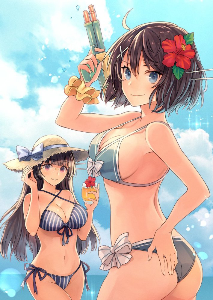 艦隊これくしょんの二次元エロ画像。