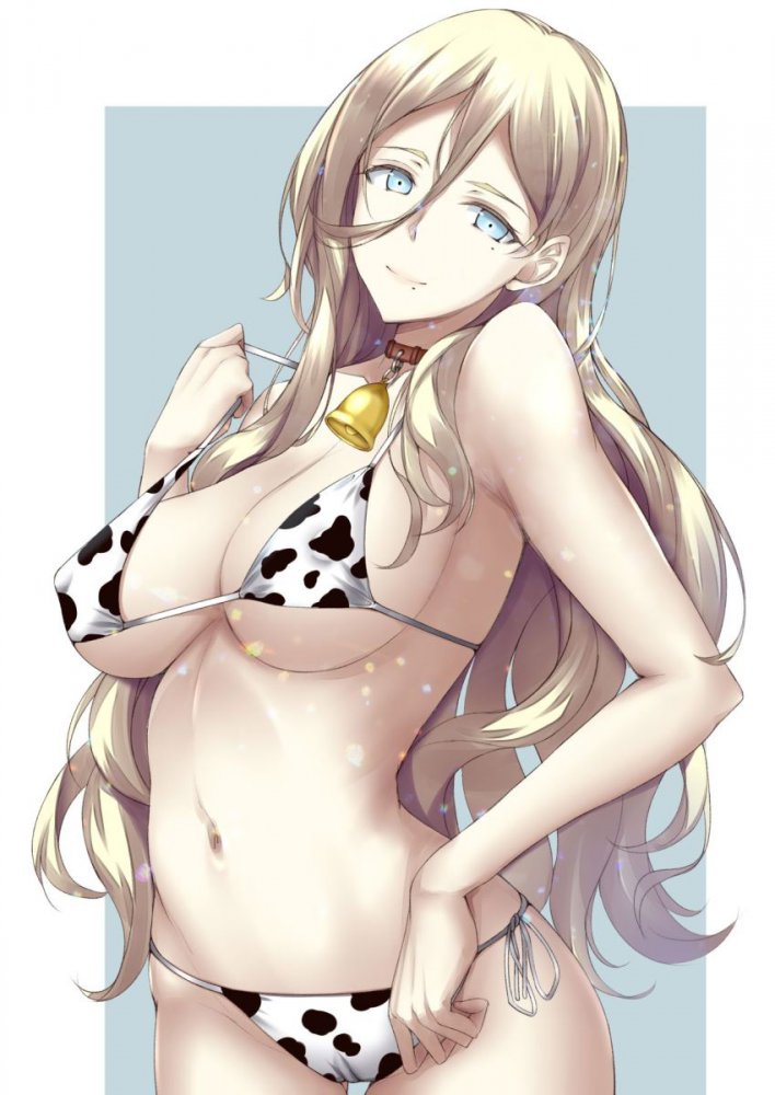 ビキニの二次フェチ画像。