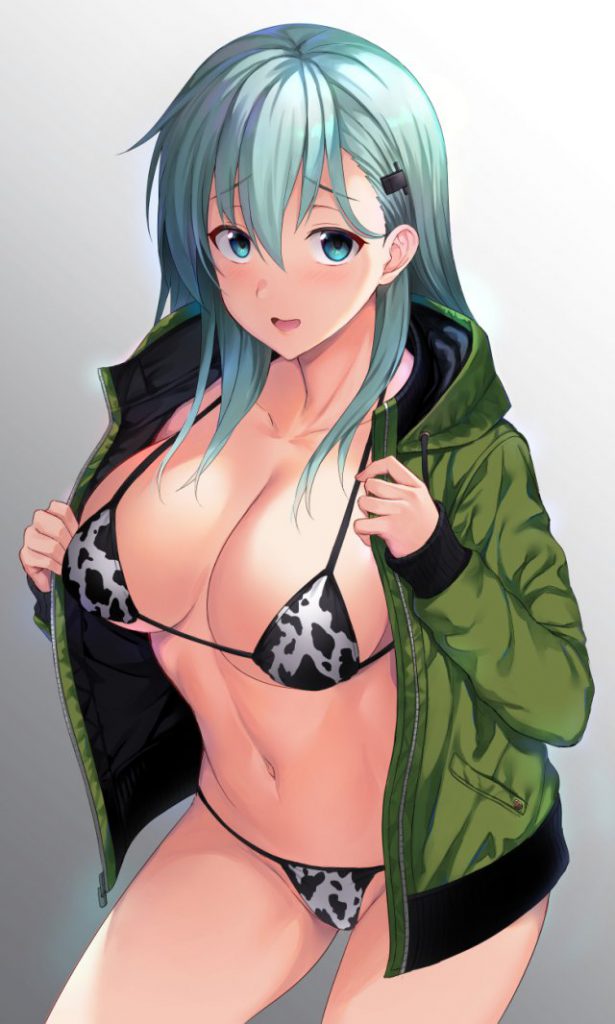 ビキニの二次フェチ画像。