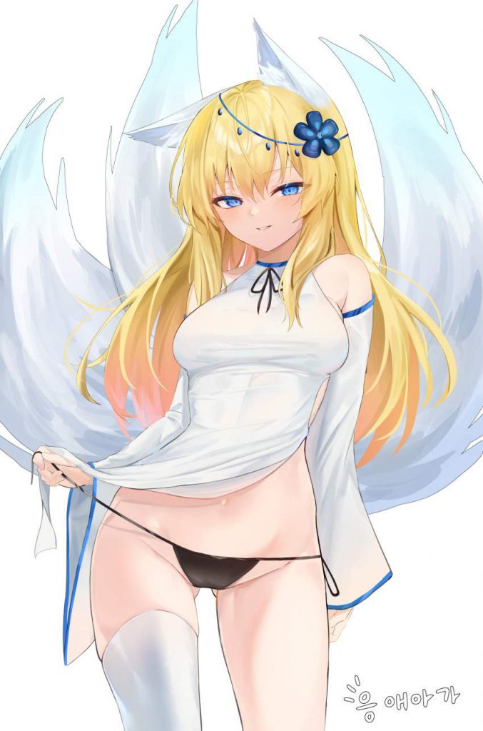紐パンのエロ画像をアップ！